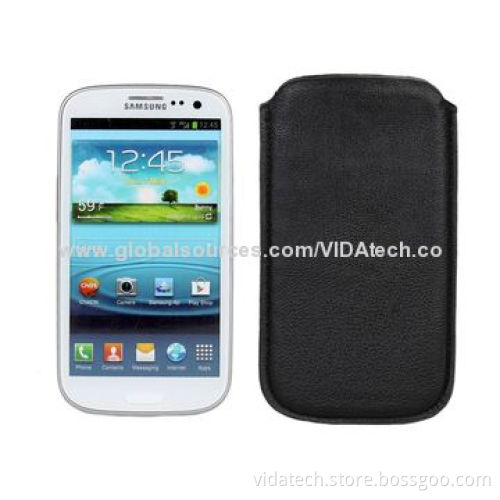 Universal PU Leather Case for Samsung Galaxy S5, S4, S3